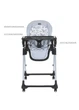 Стульчик ME 1037-B CRYSTAL Gray (1шт) для кормления El Camino - изображение 5