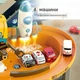 Трек Космічна станція WToys трирівневий трек, підсвічування, звукові ефекти, казка, пісня про космос, автоматичний підіймач, серпантин, літаюча тарілка, 4 машинки, 2 трапи, озвучування українською (17040) - зображення 12