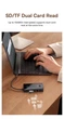 Хаб-концентратор Baseus 8в1 на 4 мониторы для Macbook/Windows (DP 8K 30Hz| VGA| HDMI 4K 60Гц| Type-C 100W PD|SD-TF|RJ45 - зображення 12