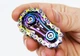 Антистресс Металлический Bike Chain Spinner Фиджет Игрушка, Крутилка Градиент (01156) - изображение 1