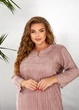 Платье плиссе 552430 Мокко 54 - изображение 6