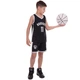Форма баскетбольная детская NBA клуб Brooklyn Nets 11 3578 (полиэстер, размер 2XL, Черно-белый) - изображение 5