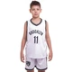 Форма баскетбольная детская NBA клуб Brooklyn Nets 11 3578 (полиэстер, размер 2XL, белый-черный) - изображение 1