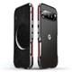 Металлический бампер Protective Frame для Google Pixel 9 Pro Black-red - изображение 1