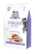 Корм Brit Care Cat Grain Free Sterilized & Weight Control полнорационный беззерновой сухой с мясом утки для лишнего веса у стерилизованных кошек 7 кг - изображение 1