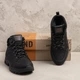 Мужские зимние кожаные ботинки на натуральном меху Jack Wolfskin 43 28.5 см Черные - изображение 9