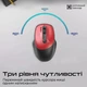Миша бездротова Promate UniGlide Red - зображення 2