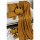 Плед Прованс Happy Fall Kosa Охра 130х170 см [104534] - изображение 3