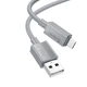 Кабель Hoco Micro USB Favor charging data cable X107 1м Серый - изображение 1