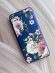 Чехол-книжка с рисунком для Samsung Galaxy A24 (A245) Синий :: Розовые цветы (принт 287) - изображение 2