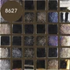 Мозаика АкваМо MX25-3/09 - Concrete Black PL 31.7x31.7 стеклянная для ванны, душевой,кухни,хамама,бассейна за - изображение 3