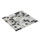 Мозаика АкваМо серый микс Gray Matt Mix 31.7 х 31.7 стеклянная для ванны, душевой,кухни,хамама,бассейна за 1 - изображение 4