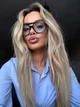 Солнцезащитные очки No Brand авиатор Casual голубые с черным - изображение 2