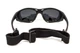 Очки поляризационные BluWater Hydro Polarized (dark gray) Anti-Fog, черные линзы в черной оправе - изображение 5