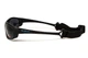 Очки поляризационные BluWater Hydro Polarized (dark gray) Anti-Fog, черные линзы в черной оправе - изображение 6
