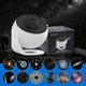 Проектор нічник Globe Galaxy Projector 13 в 1 зіркове небо галактика Black + White - зображення 4