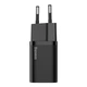 Мережевий зарядний пристрій Baseus Super Si Quick Charger 1C 25W EU Black (CCSP020101) - изображение 5