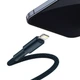 Кабель Baseus High Density Braided Fast Charging Data Cable Type-C to iP PD 20W 1m Blue (CATLGD-03) - изображение 4