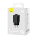 Сітчасте зарядне пристрій Baseus GaN5 Pro Fast Charger C+C 40W EU Black (CCGP180101) - зображення 2