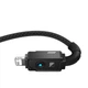 Кабель Baseus Unbreakable Series USB/Lightning/2.4А Чорний (P10355802111-01) - зображення 5