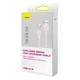 Кабель Baseus Explorer Series Fast Charging Cable with Smart Temperature Control USB to iP 2.4A 1m Pink (CATS010004) - изображение 7