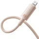 Кабель Baseus Habitat Series Fast Charging Cable Type-C to iP 20W 2m Wheat Pink (P10360201421-01) - зображення 4