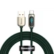 Кабель Baseus Display Fast Charging Data Cable USB to Type-C 66W 2m Green (CASX020106) - изображение 1