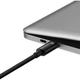Кабель Baseus Tungsten Gold Fast Charging Data Cable Type-C to Type-C 240W 2m Black (CAWJ040101) - изображение 6