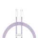 Кабель Baseus Dynamic 2 Series Fast Charging Data Cable Type-C to iP 20W 2m Purple (CALD040305) - изображение 1