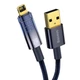 Кабель Baseus Explorer Series Auto Power-Off Fast Charging Data Cable USB to IP 2.4A 2m Blue (CATS000503) - зображення 4