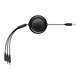 Кабель Baseus Free2Draw Retractable Crystal Fast Charging Data Cable USB to M+L+C 3.5A 1.1m Cluster Black (P10368700111-02) - зображення 5