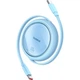 Кабель Baseus Free2Draw Mini Retractable Charging Cable Type-C to Type-C 100W 1m Galaxy Blue (P10364500311-00) - изображение 1