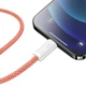 Кабель Baseus Dynamic Series Fast Charging Data Cable Type-C to iP 20W 2m Orange (CALD000107) - изображение 4