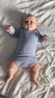Боді базовий в рубчик Piccolo 80см Сірий - зображення 1
