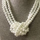 Масивне намисто з перлів «Vintage Glamour» Honey Fashion Accessories білий (120271) - зображення 9