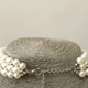 Масивне намисто з перлів «Vintage Glamour» Honey Fashion Accessories білий (120271) - зображення 10
