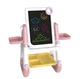 Мольберт дитячий Drawing Board Glow двосторонній, крейда, маркери, магніти. Pink (143269) - зображення 1