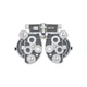 Значок (пин) BROCHE брошь бижутерия Медицина Фороптер офтальмологу серебристый BRGV114525 - изображение 1