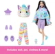 Кукла Barbie Cutie Reveal in Rainbow Zebra Costume - Барби в плюшевом костюме радужной зебры (HRK39) - Игровой набор (Mattel) - изображение 2