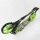 Самокат 2-х колесный Best Scooter черно-салатовый 21478 - изображение 4