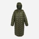 Куртка зимняя длинная женская Regatta CambrieII RWN312-41C XS Темный хаки (5063019768090) - изображение 7