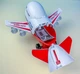 Електронна скарбничка сейф з кодовим замком та відбитком пальця літак Aircraft 6688-33 червоний (D-2019091969) - зображення 5