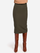Spódnica ołówkowa damska Stylove S171 L Khaki (5903068443657) - obraz 1