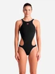 Купальник слитный женский Arena One Next Swimsuit 007916-508 44 Черный (3468337392316) - изображение 1