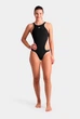 Купальник слитный женский Arena One Next Swimsuit 007916-508 44 Черный (3468337392316) - изображение 3