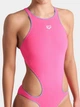 Купальник слитный женский Arena One Next Swimsuit 007916-908 42 Рожевый (3468337392545) - изображение 4