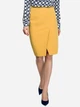 Spódnica ołówkowa damska Stylove S127 XXL Żółta (5903068423055) - obraz 1