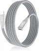 Кабель-удлинитель BASESAILOR Type-C to Type-C USB3.1 Gen2 10Gbps 100W 2м Silver - изображение 2