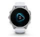 Смарт-годинник GARMIN Fenix 8 43mm AMOLED Silver with Whitestone Silicone Band (010-02903-00) - зображення 4