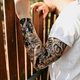 Тимчасовий водостійкий тату рукав TATTOOSHKA "Черепи" AC-021-2 - зображення 7